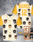 Pittsburgh Pawrates Custom Baseball Jersey