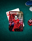 'Poland Doggos Soccer' Personalized Pet Playing Cards