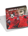 'Poland Doggos' Personalized 2 Pet Playing Cards