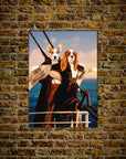'Titanic Doggos' Personalized 2 Pet Poster