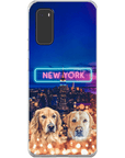 'Doggos of New York' Personalized 2 Pet Phone Case