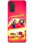 'Paw Watch 1991' Personalized 2 Pet Phone Case