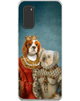 'Queen and Princess' Personalized 2 Pet Phone Case