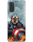 'Captain Doggmerica' Personalized Phone Case
