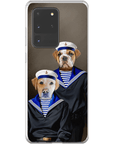'The Sailors' Personalized 2 Pet Phone Case