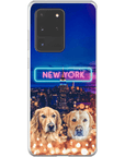 'Doggos of New York' Personalized 2 Pet Phone Case