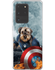 'Captain Doggmerica' Personalized Phone Case