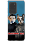 'Trailer Park Dogs 1' Personalized 2 Pets Phone Case