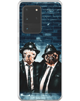 'The Blues Doggos' Personalized 2 Pet Phone Case