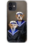 'The Sailors' Personalized 2 Pet Phone Case