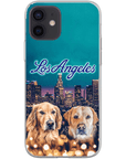 'Doggos of Los Angeles' Personalized 2 Pet Phone Case