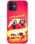 'Paw Watch 1991' Personalized 2 Pet Phone Case