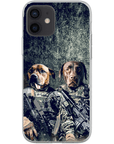 'The Army Veterans' Personalized 2 Pet Phone Case