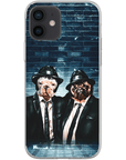 'The Blues Doggos' Personalized 2 Pet Phone Case