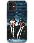 'The Blues Doggos' Personalized 2 Pet Phone Case