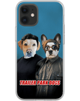 'Trailer Park Dogs 1' Personalized 2 Pets Phone Case