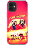 'Paw Watch 1991' Personalized 2 Pet Phone Case