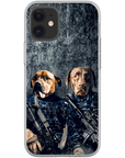 'The Navy Veterans' Personalized 2 Pet Phone Case