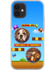 Retro Video Game Personalized Pet Phone Case