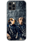 'The Navy Veterans' Personalized 2 Pet Phone Case