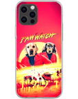 'Paw Watch 1991' Personalized 2 Pet Phone Case