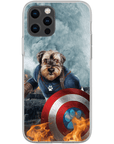 'Captain Doggmerica' Personalized Phone Case