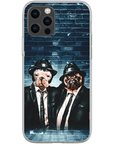 'The Blues Doggos' Personalized 2 Pet Phone Case