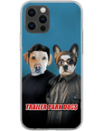 'Trailer Park Dogs 1' Personalized 2 Pets Phone Case