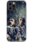 'The Army Veterans' Personalized 2 Pet Phone Case