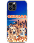 'Doggos Of Chicago' Personalized 2 Pet Phone Case