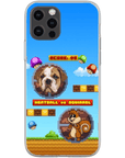 Retro Video Game Personalized Pet Phone Case