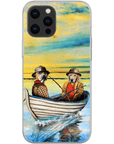 'The Fishermen' Personalized 2 Pet Phone Case