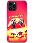 'Paw Watch 1991' Personalized 2 Pet Phone Case