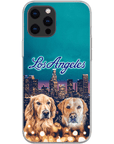 'Doggos of Los Angeles' Personalized 2 Pet Phone Case
