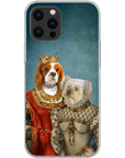 'Queen and Princess' Personalized 2 Pet Phone Case