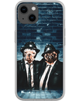 'The Blues Doggos' Personalized 2 Pet Phone Case