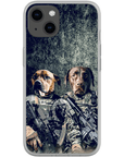 'The Army Veterans' Personalized 2 Pet Phone Case