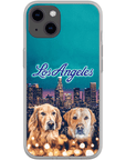 'Doggos of Los Angeles' Personalized 2 Pet Phone Case
