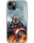 'Captain Doggmerica' Personalized Phone Case