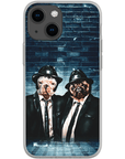 'The Blues Doggos' Personalized 2 Pet Phone Case