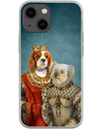 'Queen and Princess' Personalized 2 Pet Phone Case