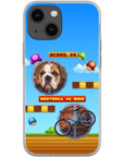 Retro Video Game Personalized Pet Phone Case