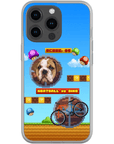 Retro Video Game Personalized Pet Phone Case
