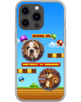 Retro Video Game Personalized Pet Phone Case
