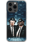 'The Blues Doggos' Personalized 2 Pet Phone Case