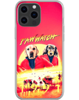 'Paw Watch 1991' Personalized 2 Pet Phone Case