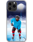 'The Hockey Player' Personalized Phone Case