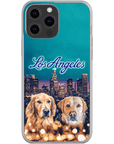 'Doggos of Los Angeles' Personalized 2 Pet Phone Case