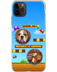 Retro Video Game Personalized Pet Phone Case