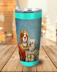 Queen and Princess Personalized 2 Pet Tumbler